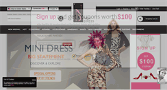 Desktop Screenshot of newdress.com